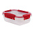 Контейнер герметичный "Butterfly" 0,5л BRIGHT (красный)