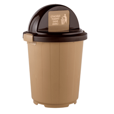 Бак 105л с крышкой клавиша (бежевый)