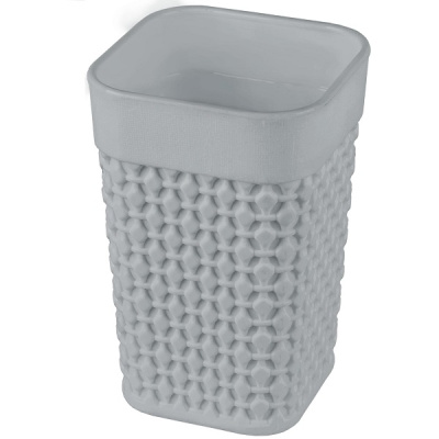 Стакан для ванной комнаты OSLO серый шторм (то)