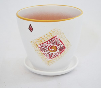 Кашпо с подставкой 1,4л 8с139/1,2