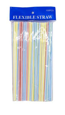 Трубочки для напитков, 100шт