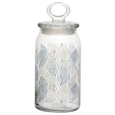 Банка с крышкой LEAVES 1130 мл (рис.41548)