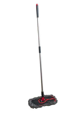 Швабра плоская STYLE, овальная 40см, нерж ручка до 130см