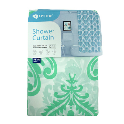 Штора для ванной комнаты 180*180см PEVA