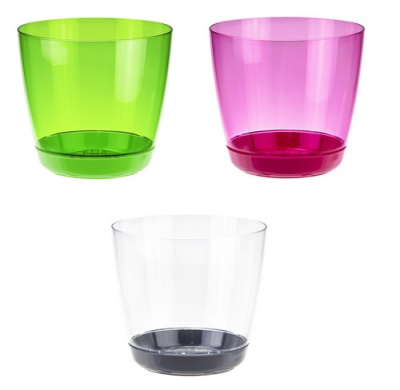 Кашпо ОРХИДЕЯ D140мм 1,5л с поддоном (то)