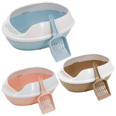 Лоток для кошек 37*28*14см, с совочком