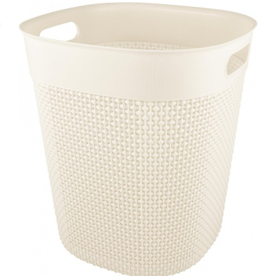 Корзина для бумаг OSLO 16л молочный туман (то)