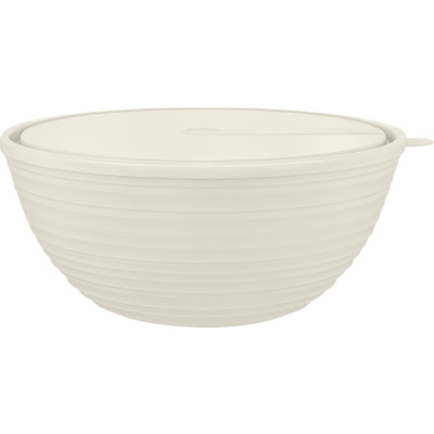 Салатник Cardamom 2,3л  с крышкой белый зефир (то)