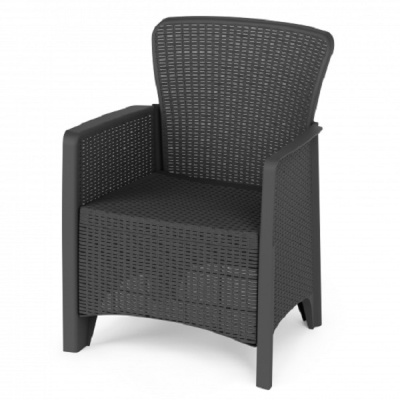Кресло "Ротанг Лайт" (графитовый) (то)