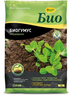 Удобрение сухое Фаско Био Биогумус органоминеральное 10л