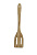 Лопатка кулинарная бамбуковая, с прорезями GOOD QUALITY (31,5см)