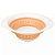Дуршлаг круглый складной ZOOM 2Л (Оранжевый) (то)