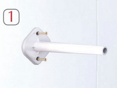 Держатель для туалетной бумаги "Aqua" (салатный) (то)