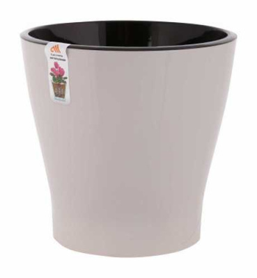 Горшок цв. для орхидеи 5л "Лея" двойной (бежевый)(то)