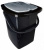 Ведро гигиеническое 22л черный (ведро-туалет) (то)