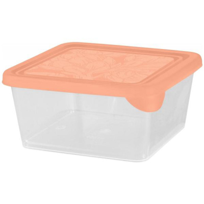 Контейнер для прод. HELSINKI Artichoke 0,9л прямоуг. персиковая карамель (то)