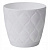 Горшок "Мираж", D19,5, 3,7л, белый