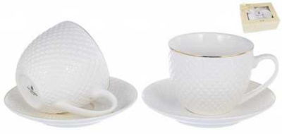 Набор чайный ГРАЦИЯ Дария  2 чашки 220мл + 2 блюдца п/у