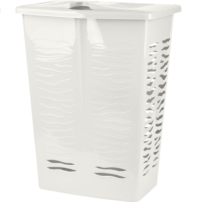 Корзина для белья 42л "Regular" белое облако (то)