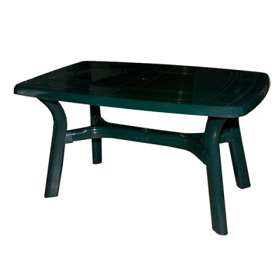 Стол Садовый 1350*805*730  зелёный (то)