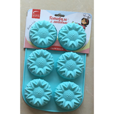 Форма для кекса 6шт 27,5*18,2*3,2см