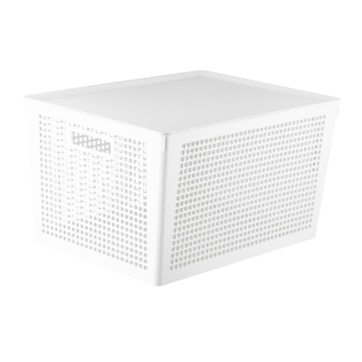 Корзинка TRAYMIX с крышкой 25л 415х310х235мм (то)