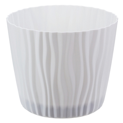 Кашпо ВОЛНА D200мм 4л с вкладышем (то)