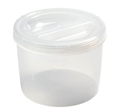 Банка "Твист" д/холод. и СВЧ с завинчив.крышкой 1,2л. h=110мм