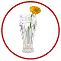 Вазы хрустальные