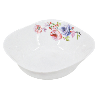 Салатник КВАДРА 17*17см 800мл (стеклокерамика)