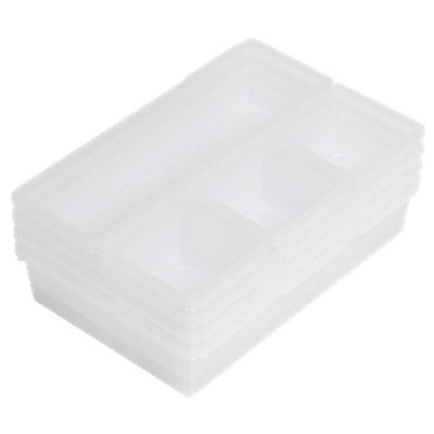 Лотки для хранения "Комбо 3" (прозрачный) (то)