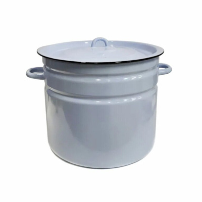 Бак эмал 24л цил без рис