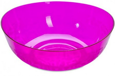 Салатница "Люмици" 1,6л св.серый (то)