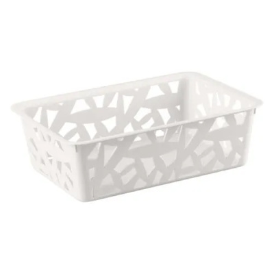 Корзинка универсальная 200х142х60мм белый (то)