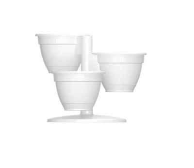 Цветочный каскад "Антик", белый , 0.9л*3шт (то)