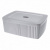 Коробка с крышкой "VELVET", 295х225х110мм, 6,55л (светло-серый) (то) Коробка с крышкой "VELVET", 295х225х110мм, 6,55л (светло-серый) (то)