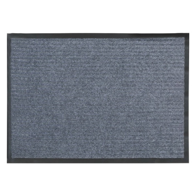 Коврик влаговпитывающий, ребристый  120*180 см. "СТАНДАРТ" серый / 4 кит