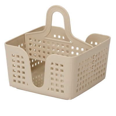 Органайзер "Лофт" с перегородкой 150х150х160мм (латте) (то)