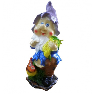 Фигура Гном с курочкой
