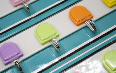 Планка с 5 крючками PASTELLO