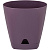 Горшок для цветов AMSTERDAM D170 с прикорневым поливом 2,5л морозная слива (то)