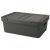 Ящик универсальный с крышкой "LUXE" 380х276х140мм, 12л (серый) (то)