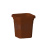 Горшок "Валенсия" Квадрат, D19,  2,9л, терракот (то)