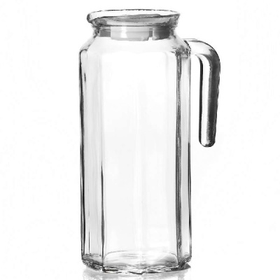 Кувшин  КОШЕМ  с белой крышкой, объем 1 л б/у