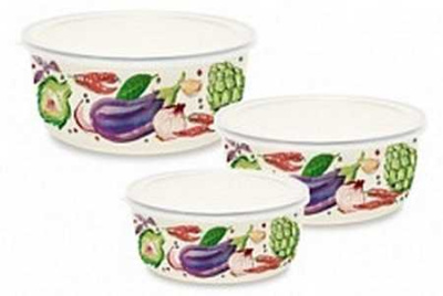 Набор мисок эмал 3пр Calabria пласт/кр ТМ Едим Дома