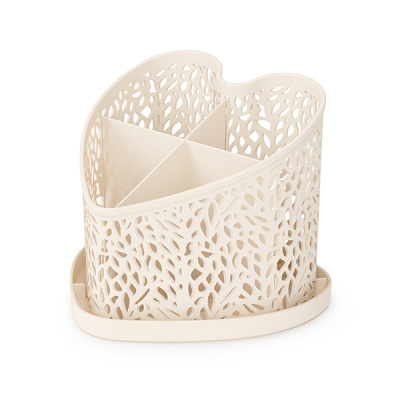 Подставка под столовые приборы "Сердце" (бежевый)