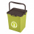 Контейнер для мусора 8л (зеленый)(то)