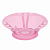 Тарелка детская глубокая на присосе 300мл (Розовый)(то)