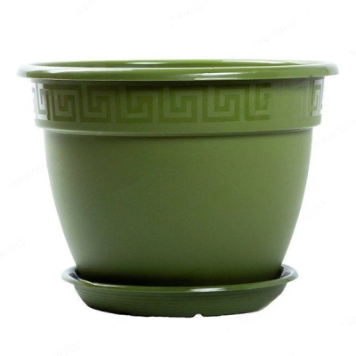 Горшок "Антик", D36 с поддоном 16,6л папоротник