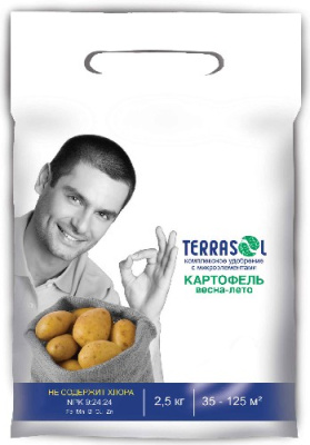 Удобрение минеральное сухоеTerraSol Картофель 2.5кг